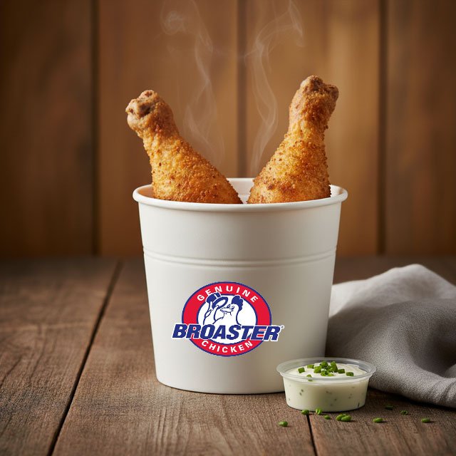 2 pc Broasted Chicken