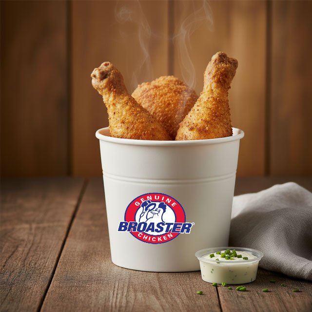 4 pc Broasted Chicken