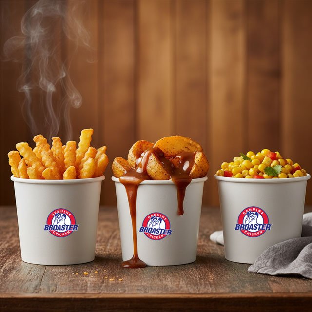 Beer Battered Brew City FF Potato Wedges Corn