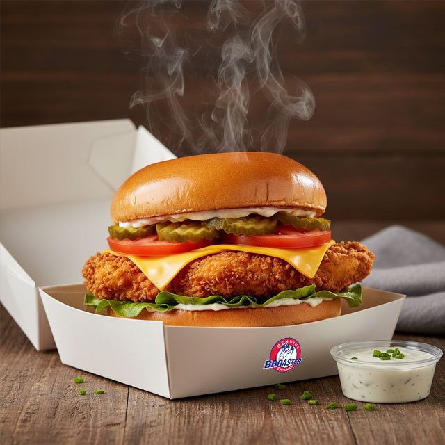 Broasted Crispy Chicken Sandwich