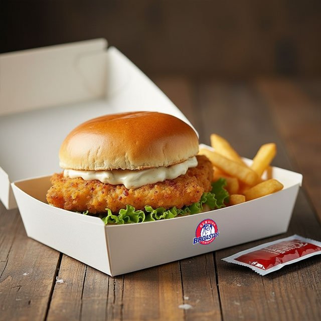 Fried Cod Fish Sandwich