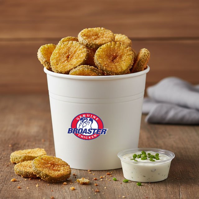 Fried Pickles with Ranch