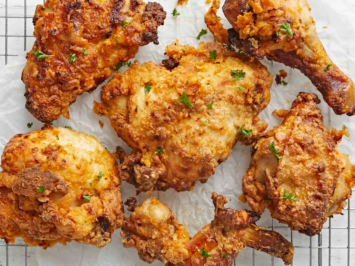 Air Fryer Hacks-Get That Crunchy Broaster Chicken Feel with Less Oil